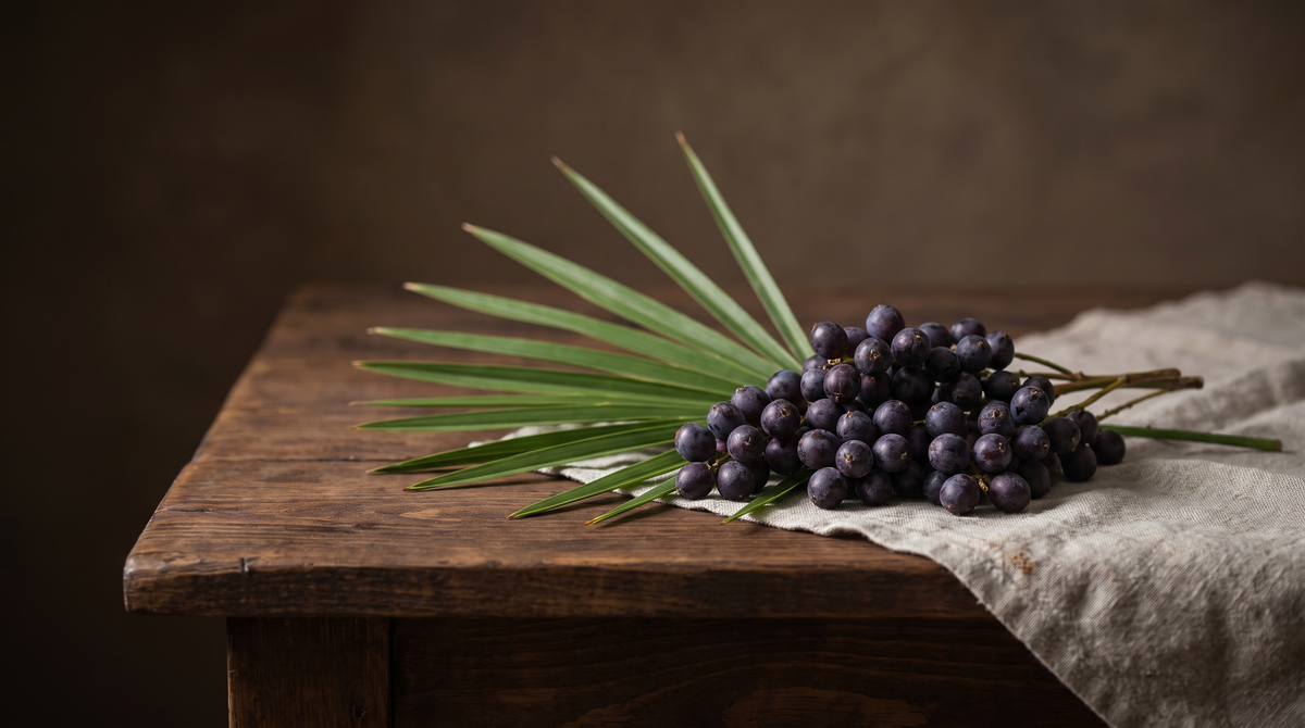 palma sabałowa dla mężczyzn – owoce i liście saw palmetto