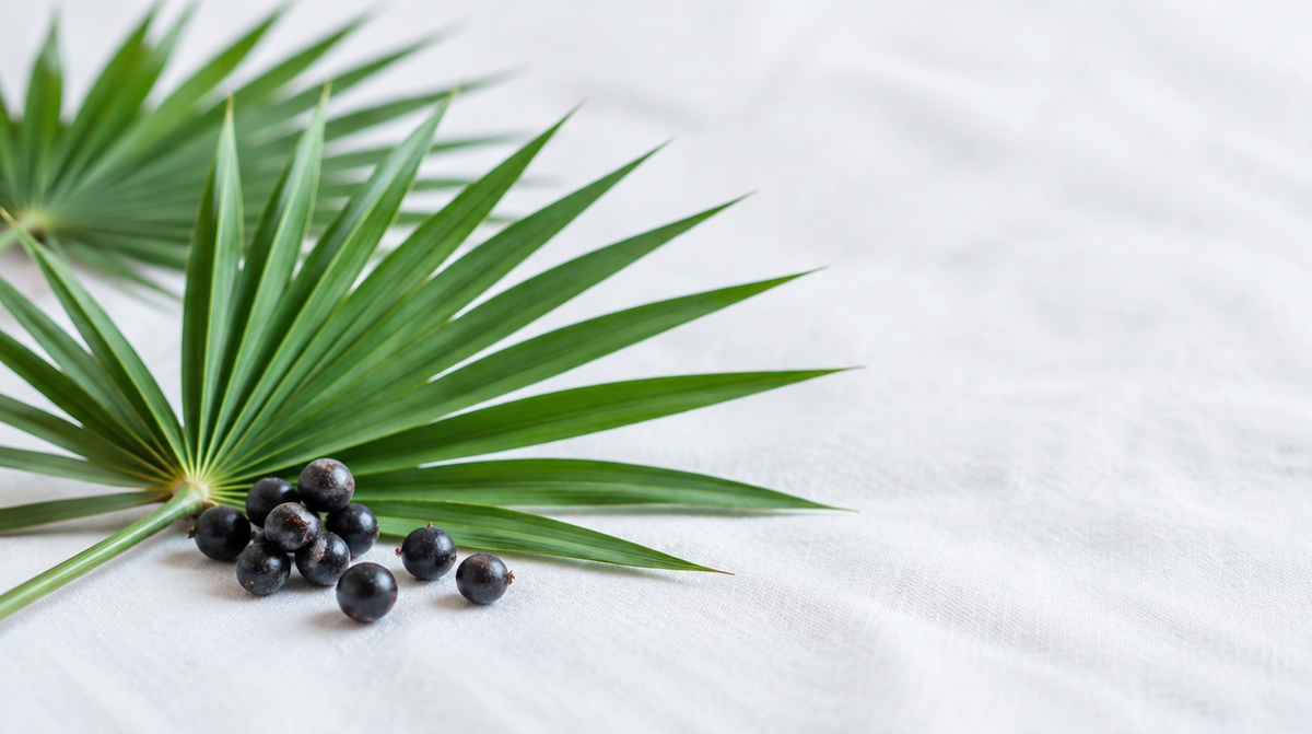 DHT a wypadanie włosów – owoce i liście palmy sabałowej Serenoa repens