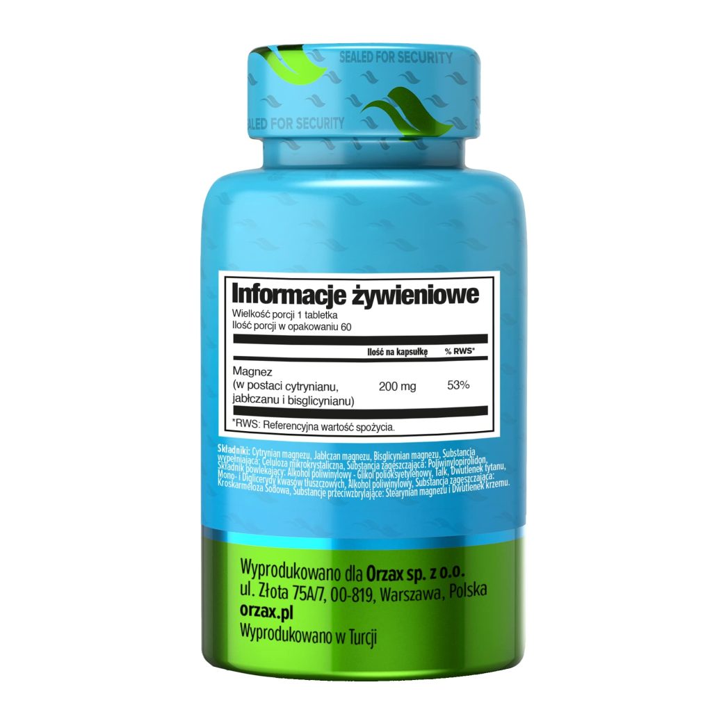orzax magnesium complex ingridients
