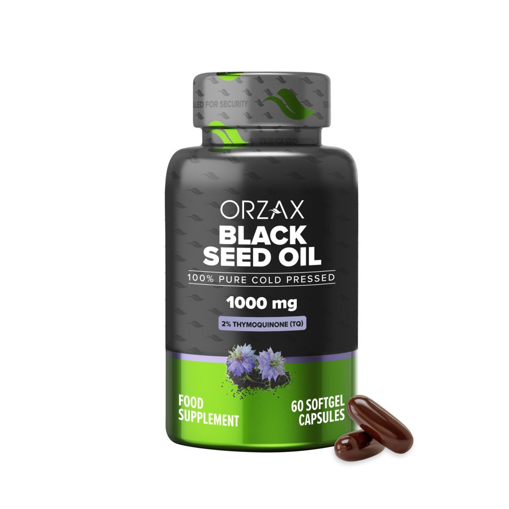 orzax Olej z nasion czarnuszki 1000mg